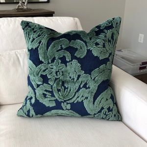 Two 22” Pottery Barn Pillow Covers